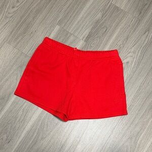SKIMS Cotton Fleece Classic Shorts RUBY